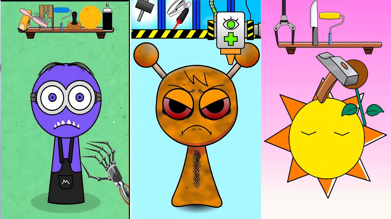 Sprunki Characters Under Pressure 😨 | Unexpected Experiment Results
