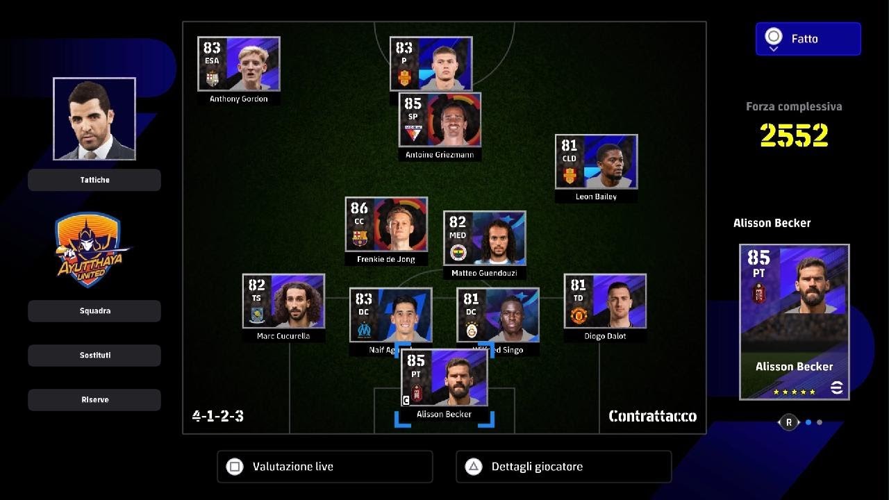 eFootball_AYUTTHAYA over