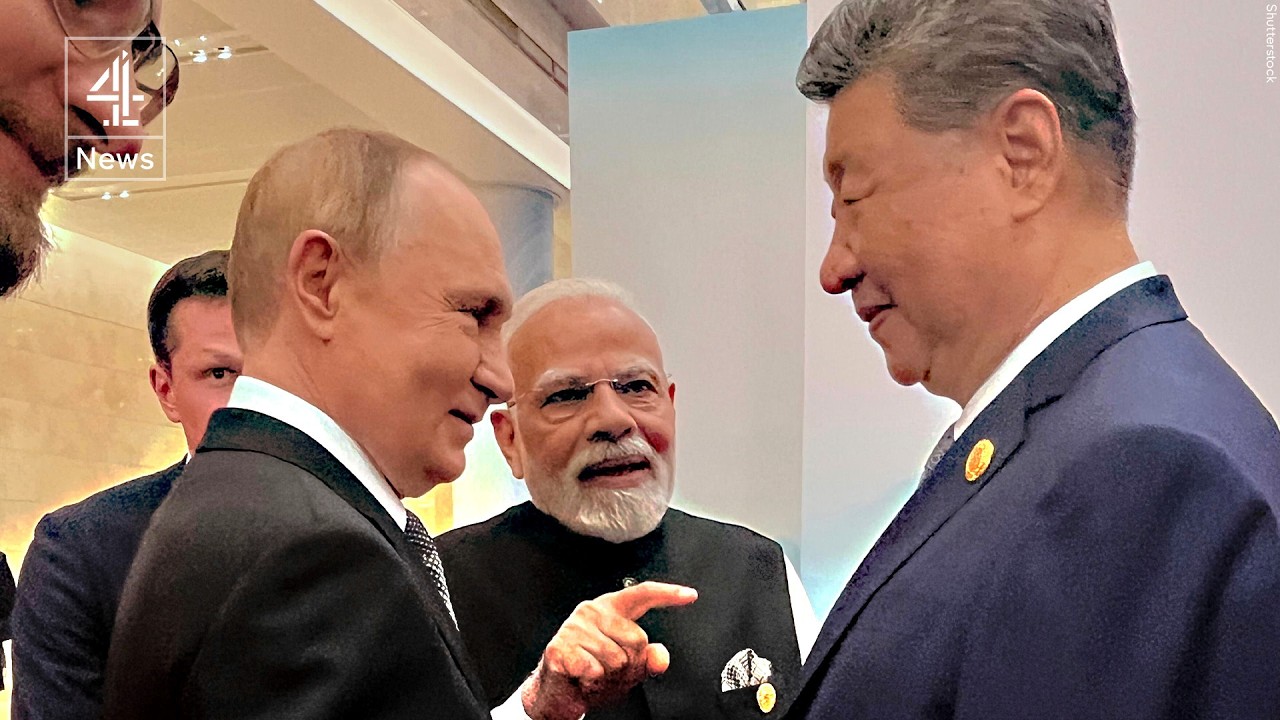 China, Russia and India put on united front at SCO summit