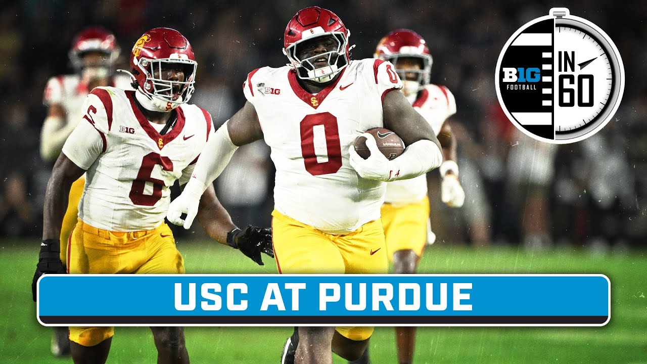 USC at Purdue | Sept. 14, 2025 | B1G Football in 60