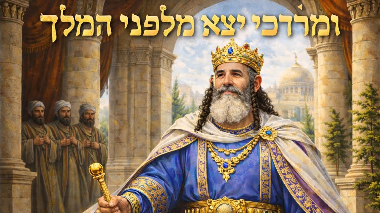וּמָרְדֳּכַי יָצָא מִלִּפְנֵי הַמֶּלֶךְ | הביצוע הכי חזק ברשת 🤯🥳 #פורים #שמחה #ריקוד 