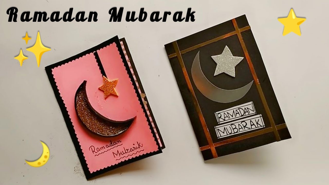 DIY Ramadan Kareem Card ideas | DIY Easy Ramadan Craft @maheesdecor