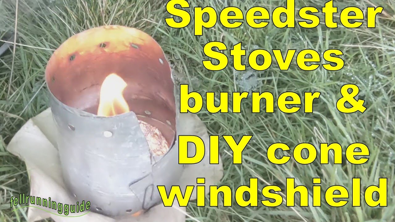 Speedster Stoves alcohol burner and MYOG / DIY 