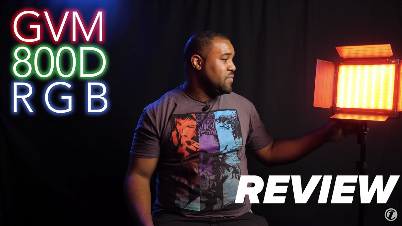 Best Budget RGB Lights? GVM 800D LED Panel Review