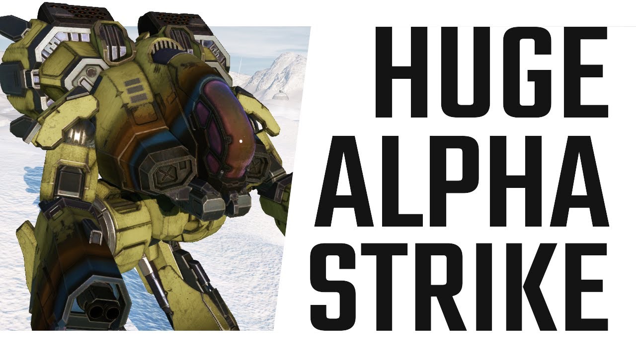 Huge Alpha Strike Marauder IIC Scorch - Mechwarrior Online The Daily Dose #924