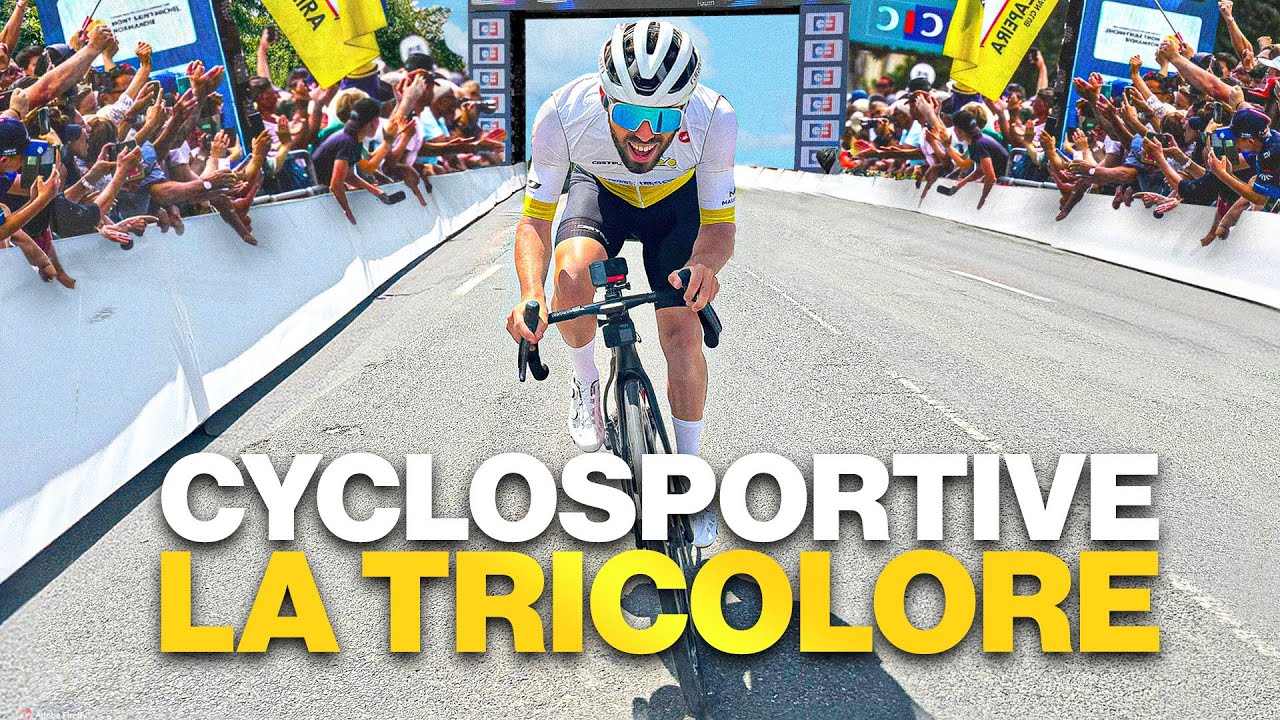 JE SUIS &Eacute;CHAPP&Eacute; SUR LA CYCLOSPORTIVE TRICOLORE 2024