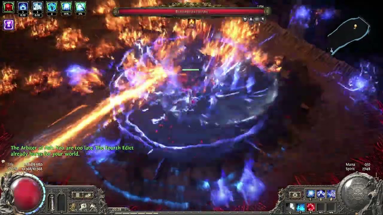 PoE2 | Uber Arbiter of Ash Easy Kill