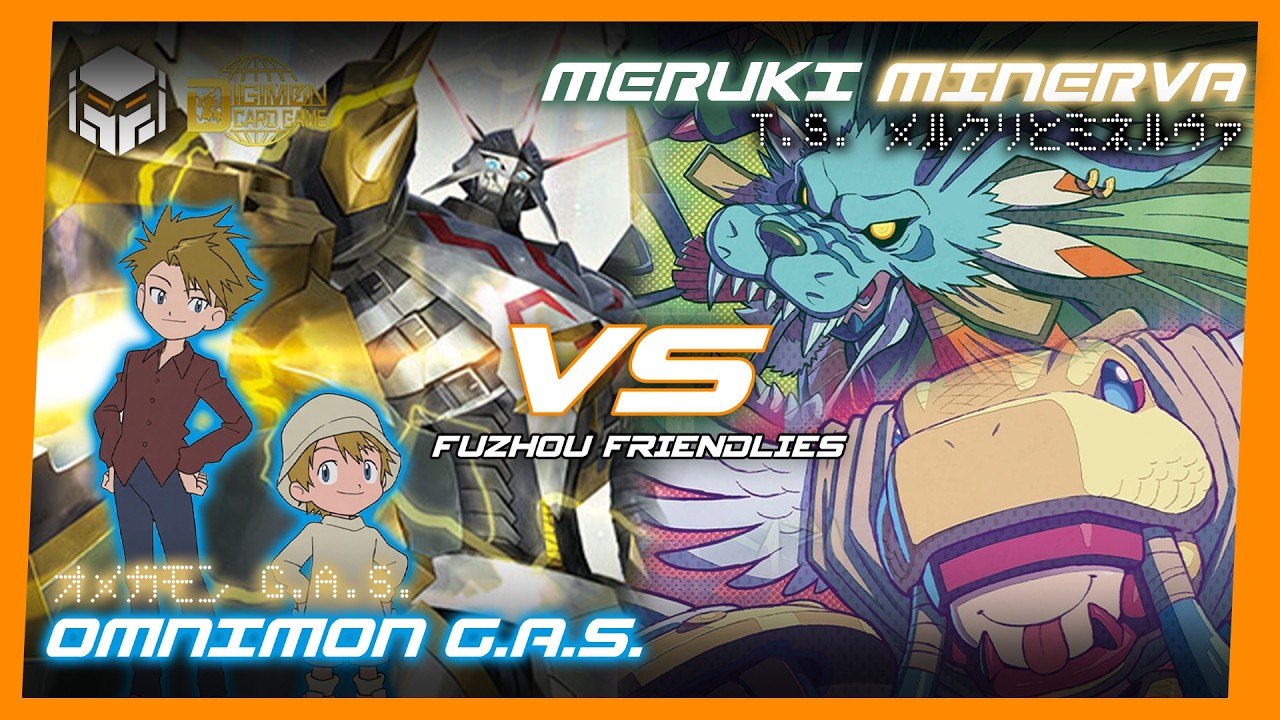 AD-01 Proxy Match... in China?! Garurumon Alter S vs TS Meruki Minerva