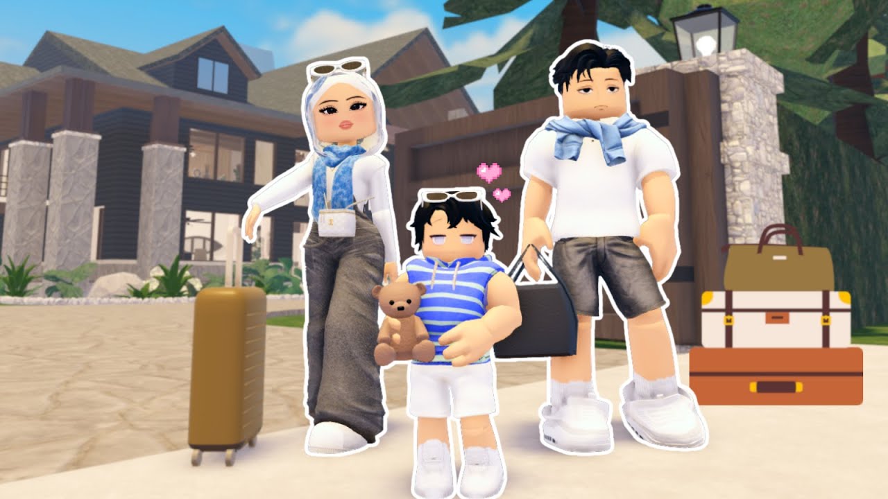 LIBURAN DI VILLA PRIBADI KELUARGA BOKIR | 💖 Berry Avenue Roblox Indonesia