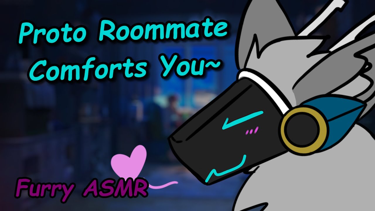 [Furry ASMR] [M4A] Protogen Roommate Comforts You After a Long Day~