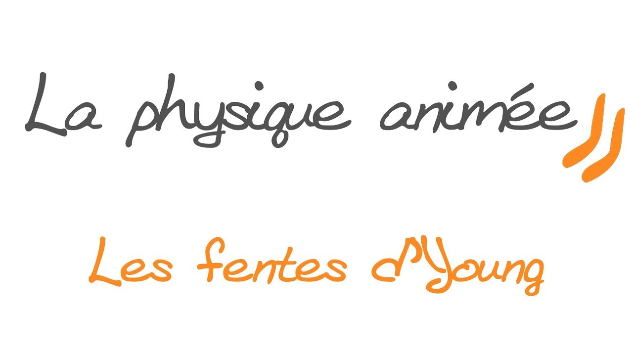 La physique animée : Superposition de phénomènes ondulatoires : les fentes d'Young