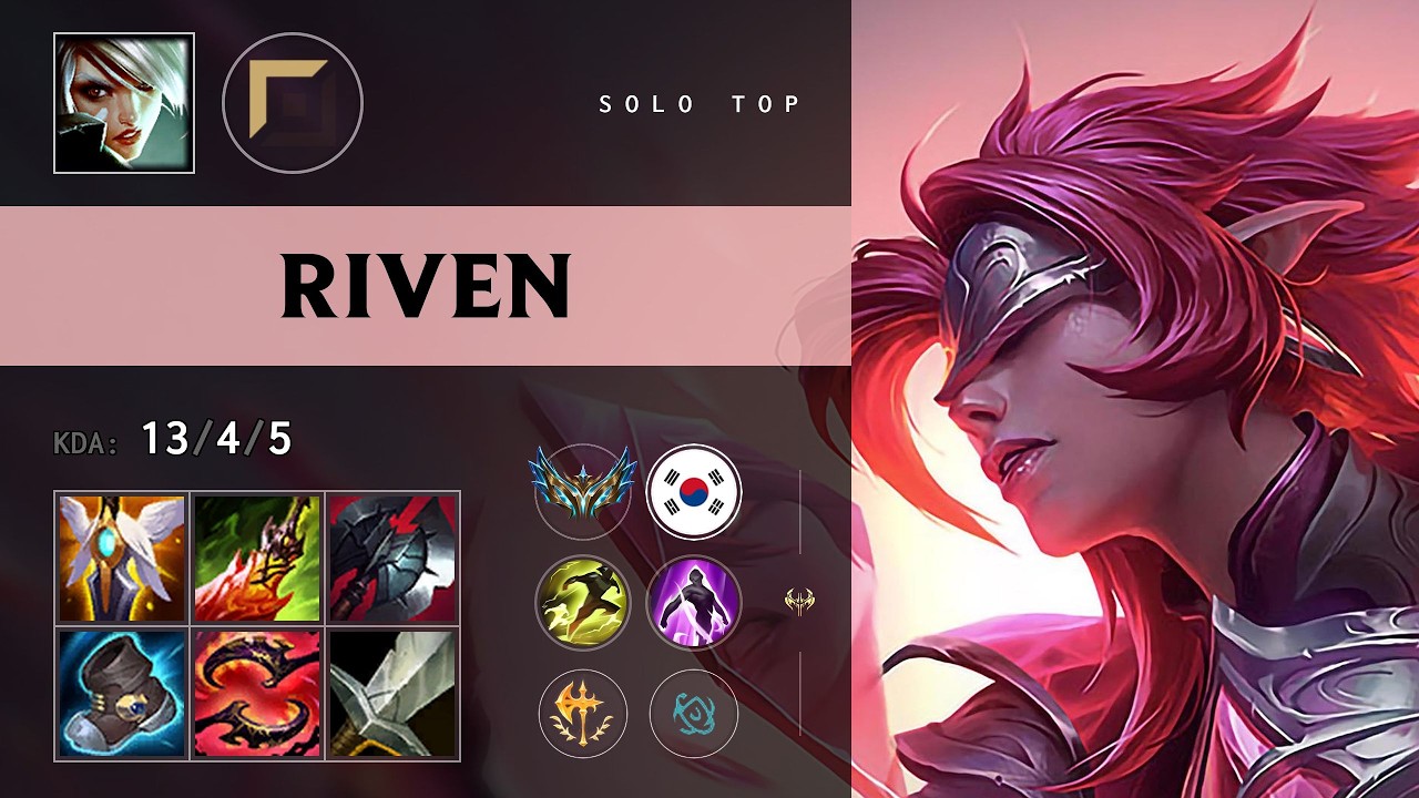 Riven Top vs Cho'Gath (HLE Zeus) - KR Challenger Patch 26.13