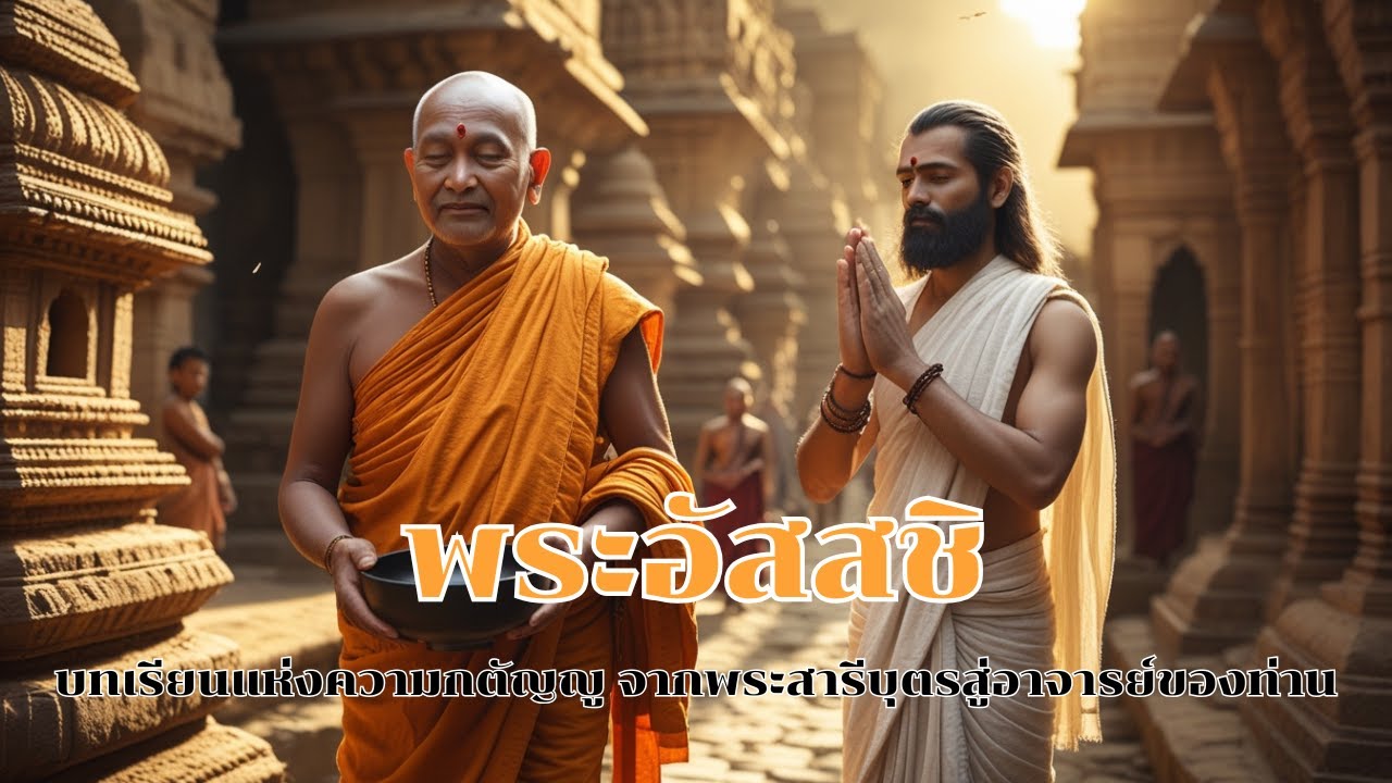 “เพราะพระอัสสชิ… พระสารีบุตรจึงตื่นรู้” | บทเรียนแห่งความกตัญญู จากพระสารีบุตรสู่อาจารย์ของท่าน