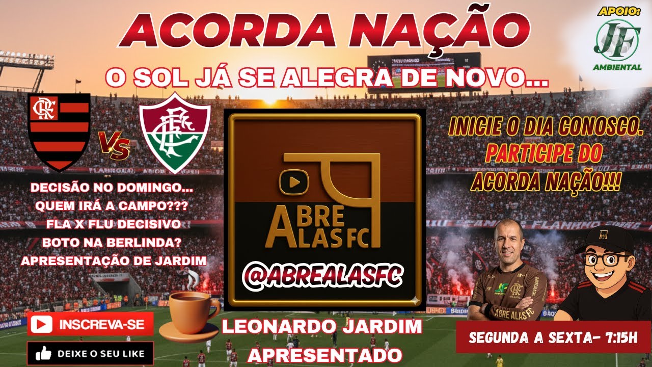 🔴⚫ACORDA NAÇÃO #223 | LEONARDO JARDIM ABRE O JOGO! PAPO COM FILIPE LUÍS E BOTO NA 