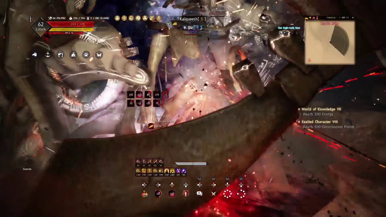 BLACK DESERT ONLINE PS4 PRO - 257 KUTUM LAHN HYSTRIA RUINS 1880Trash/hr 