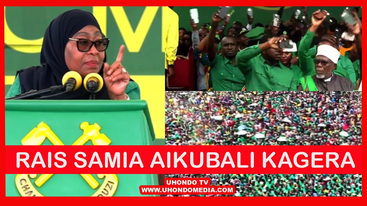 RAIS SAMIA AITIKISA BUKOBA MJINI,ATUMA UJUMBE MZITO''KAGERA LAZIMA TUJENGE''