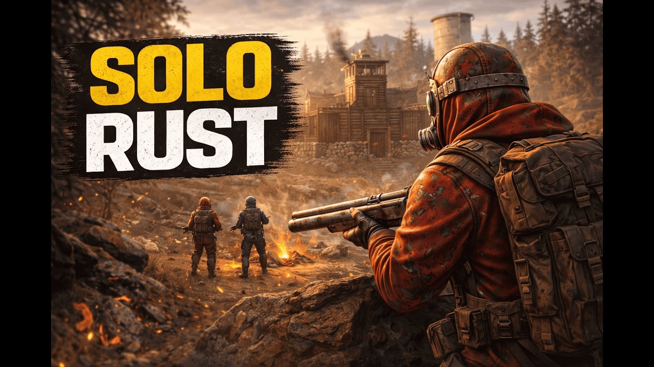 The reality of a solo Rust player.