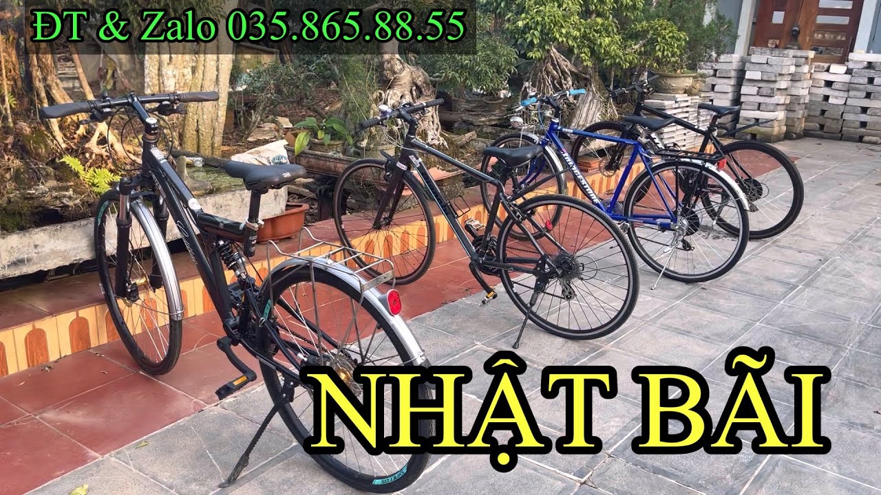Chiều muộn 28/1 giới thiệu lô 4 xe đạp thể thao Nhật bãi phục vụ quý khách toàn quốc