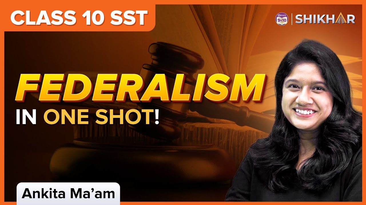 Federalism | One Shot | Class 10 CBSE Boards 2023-24 | Political Science | BYJU'S