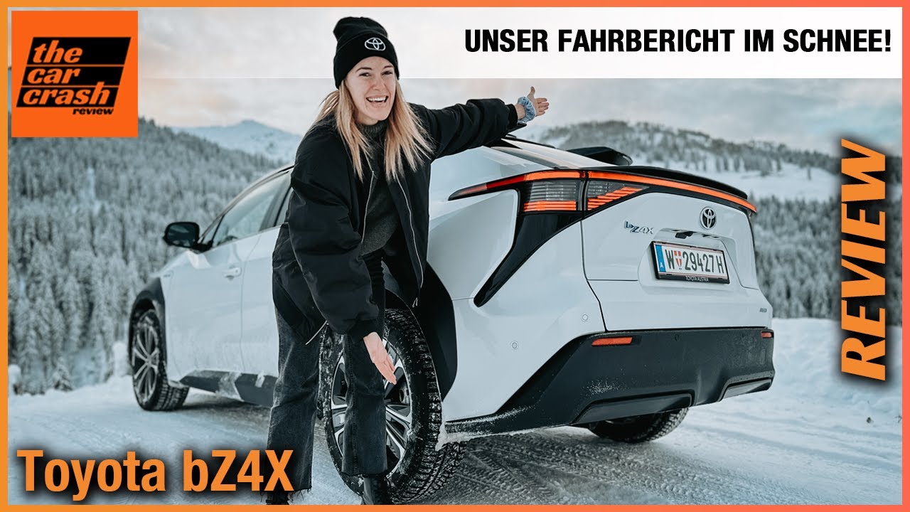 Toyota bZ4X im Test (2023) Wir fahren das Elektroauto im Schnee! Review | Fahrbericht | Laden | POV