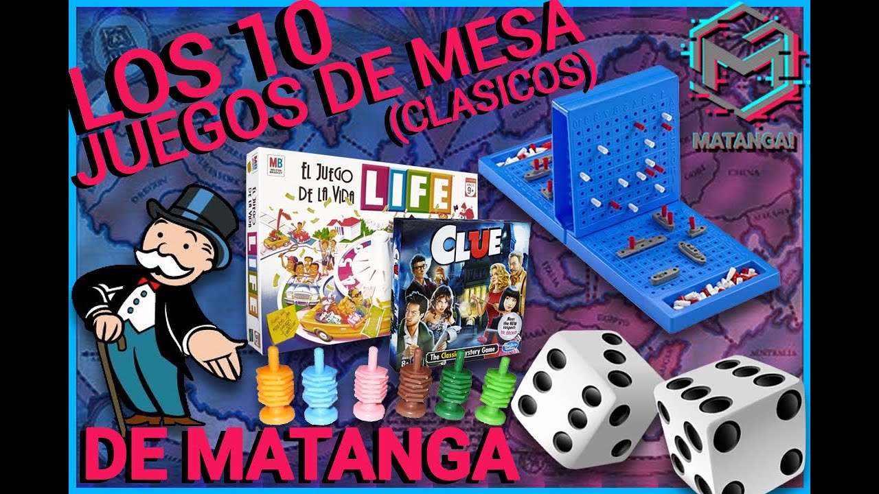TOP 10 Juegos de Mesa Clásicos | 10MTG-012