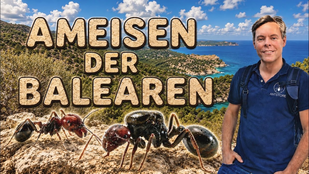 H&auml;ufige Ameisen in Spanien & auf den Balearen &ndash; nat&uuml;rliche Lebensr&auml;ume, Nestzug&auml;nge und Verhalten.
