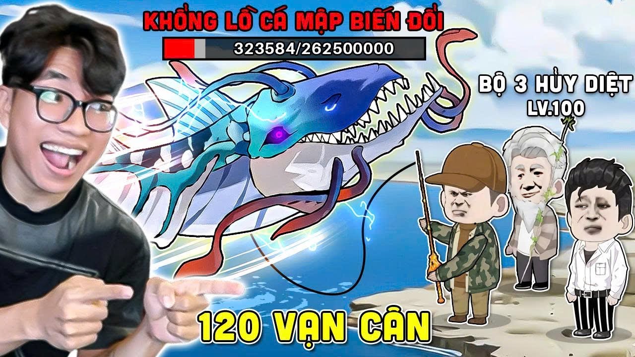 BI HUỲNH MỞ KHÓA CHIÊU THỨC ẨN CÂU THÀNH CÔNG CÁ 120 VẠN CÂN | CÂU CÁ VẠN CÂN #3