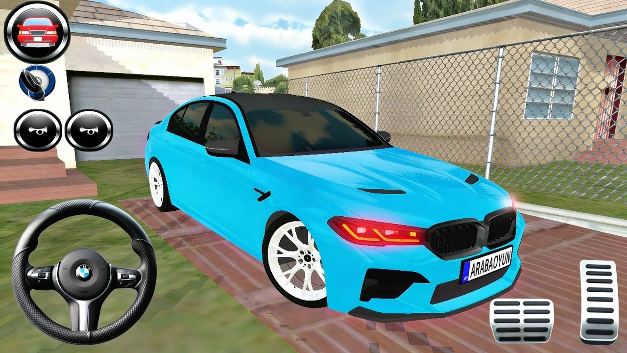 Modifiyeli BMW M5 Araba Sürüş Oyunu 2026 - BMW Drift & Park Simulator #45 Android GamePlay