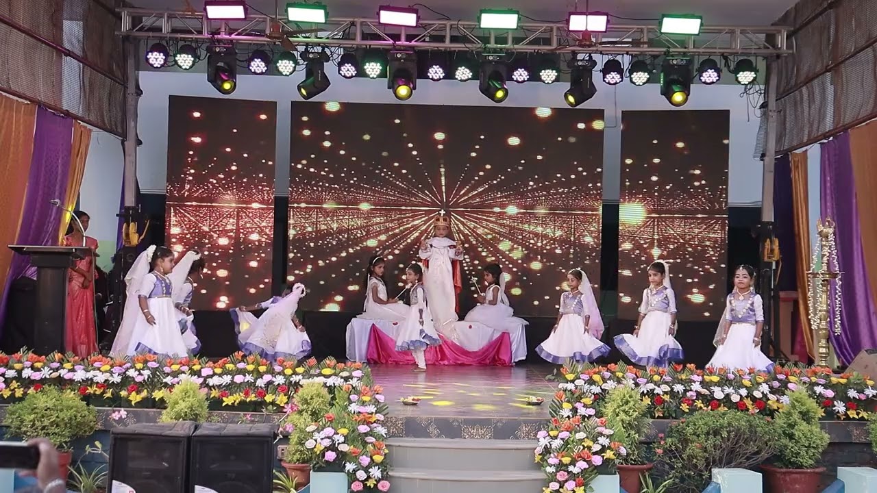 Thirunadha sharanam sharanam Prayer Dance Canossa Nursery Cheriyamuttam Annual Day 2026
