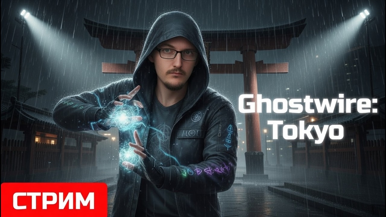 Первый раз в Ghostwire: Tokyo на PS5 (ВЫСОКАЯ СЛОЖНОСТЬ)