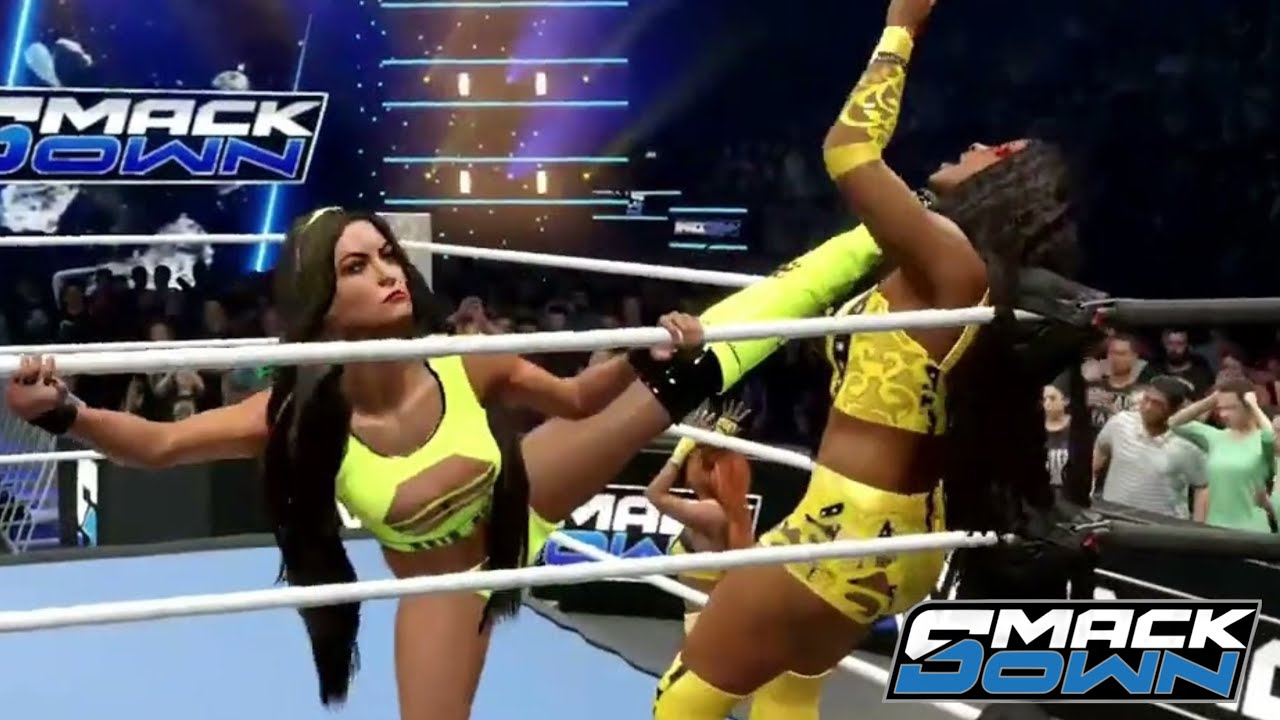 WWE 2K25 SMACKDOWN - BRIE BELLA VS. LASH LEGEND