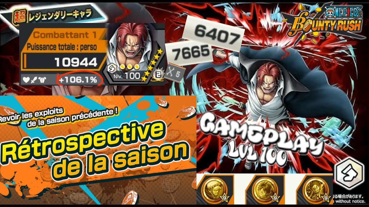 ENCORE ET TOUJOURS LUI !! GAMEPLAY SHANKS V4 LVL100/ RÉTROSPECTIVE DE SAISON !