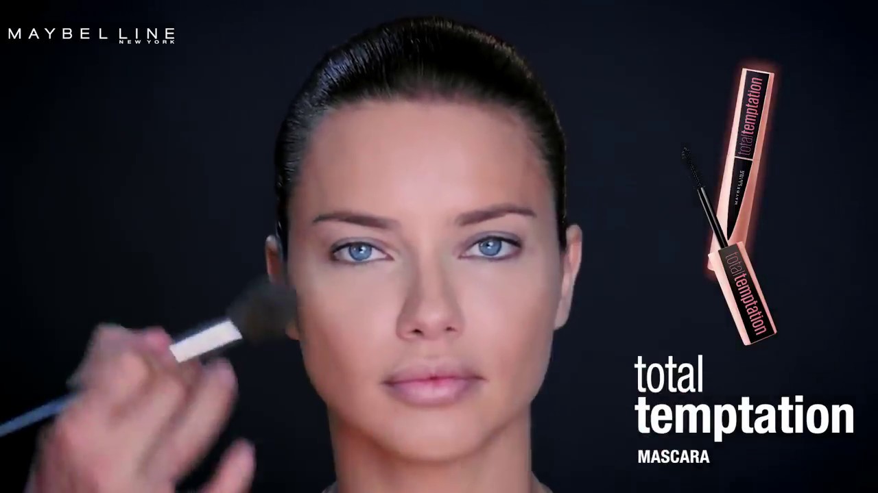 Maybelline Total Temptation Look FT Adriana Lima