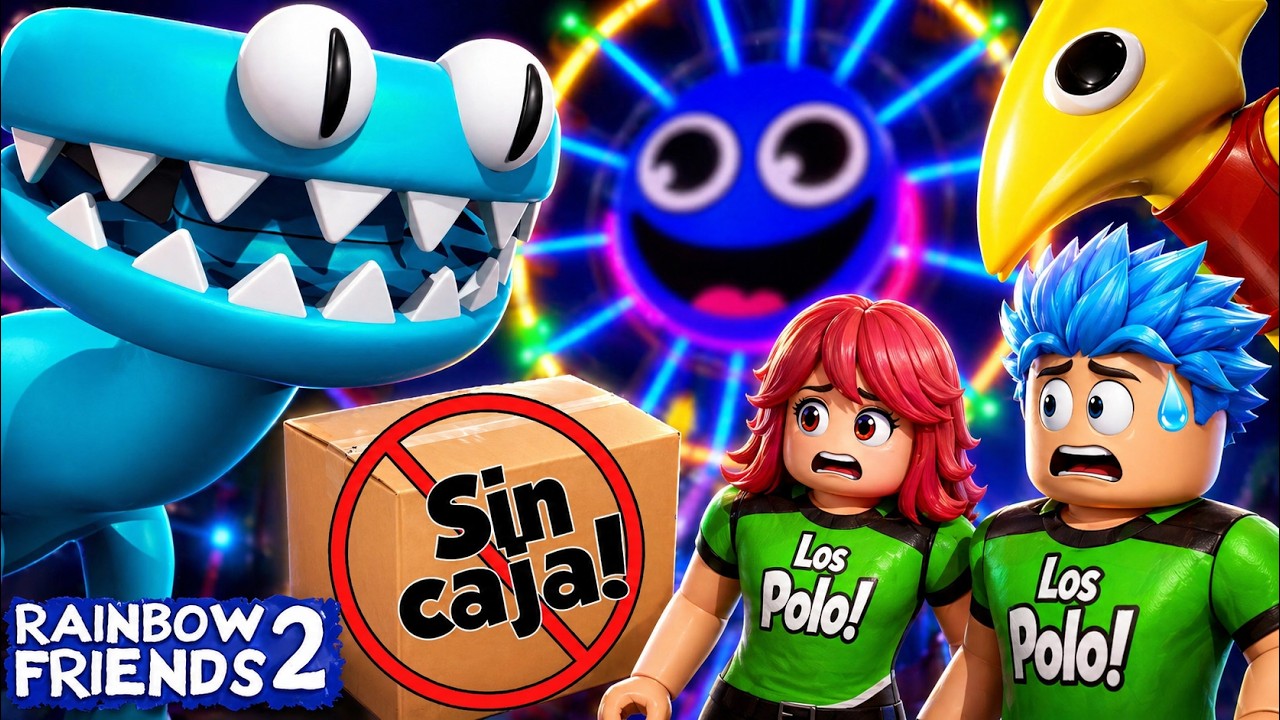 Los Polo en RAINBOW FRIENDS 2 SIN CAJA... Sale Mal