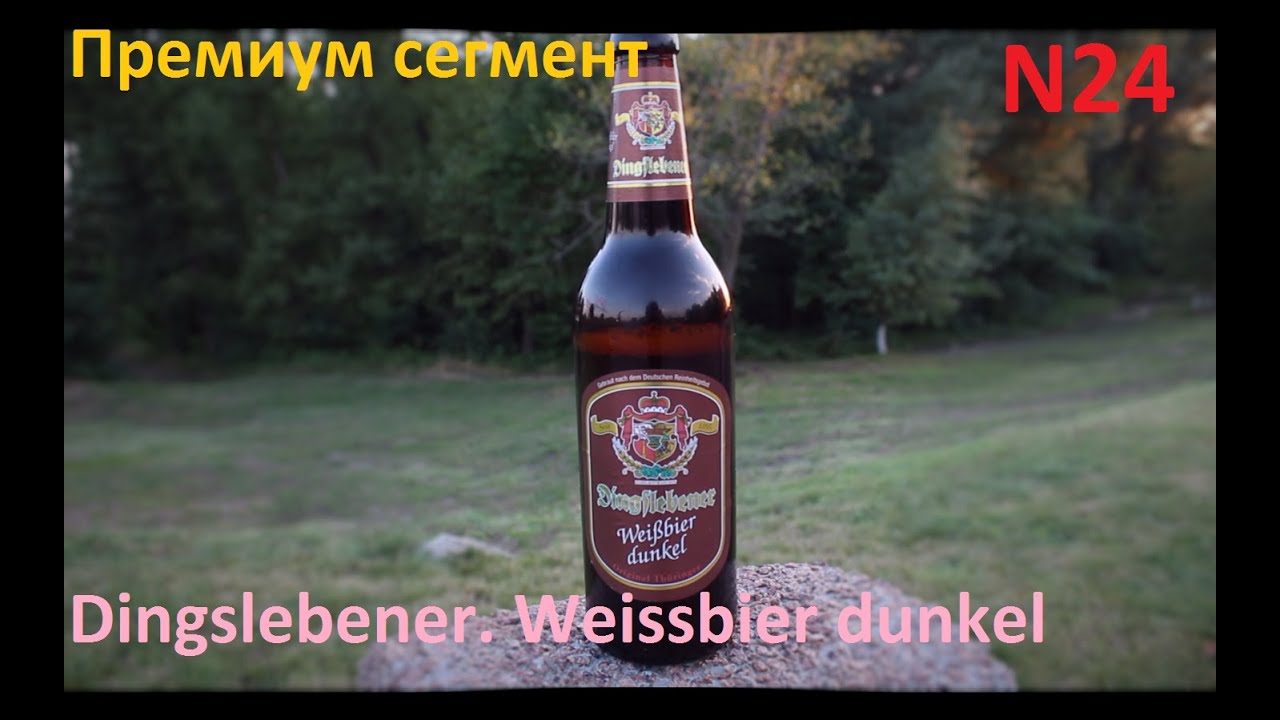 ПИВО СО СЛОЖНЫМ НАЗВАНИЕМ. Пиво N24: Dingslebener Weissbier Dunkel