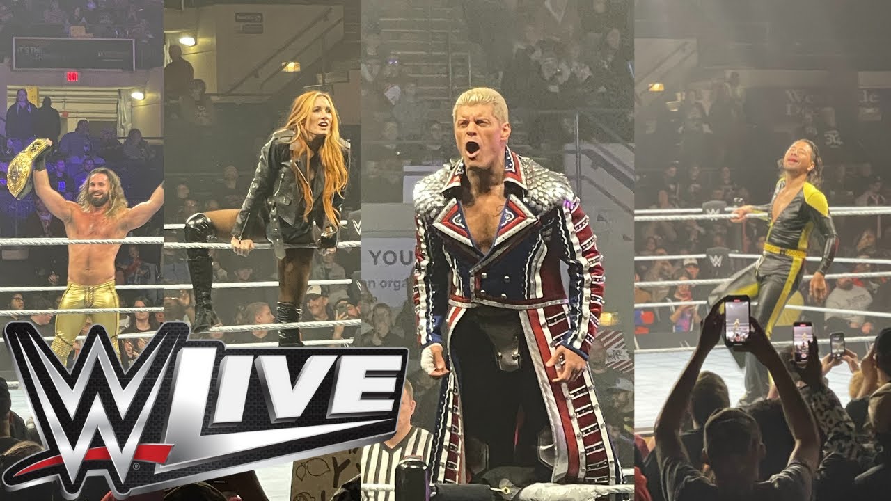 WWE LIVE EVENT VLOG HIGHLIGHTS (w/ Cody Rhodes, Seth Rollins, Becky Lynch, Etc.)