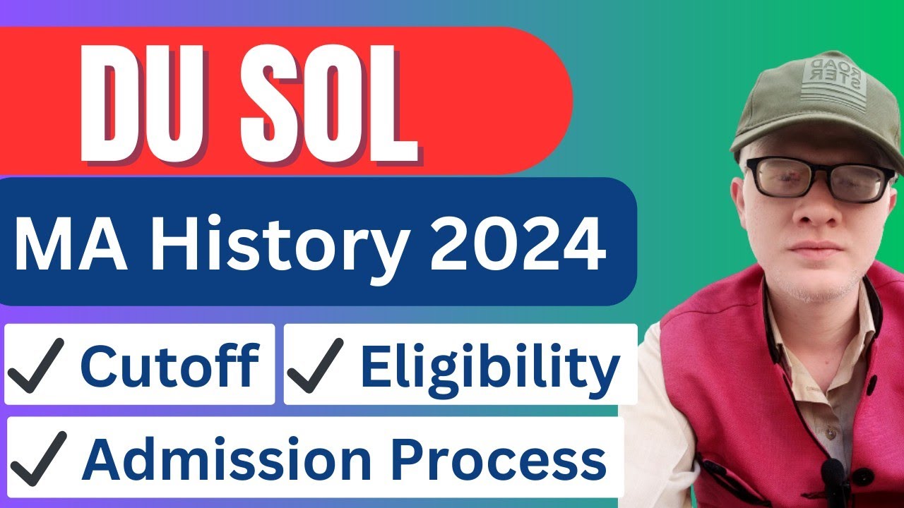 SOL MA History Admission 2024 Full Detail | SOL MA history Admission Process 2024