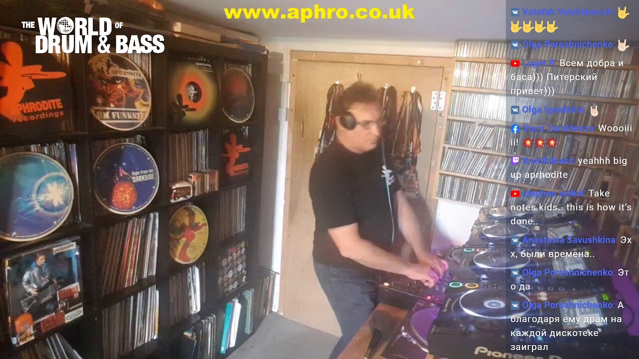 APHRODITE DJ MIX - WORLD OF DRUM AND BASS - HOME INVASION 2