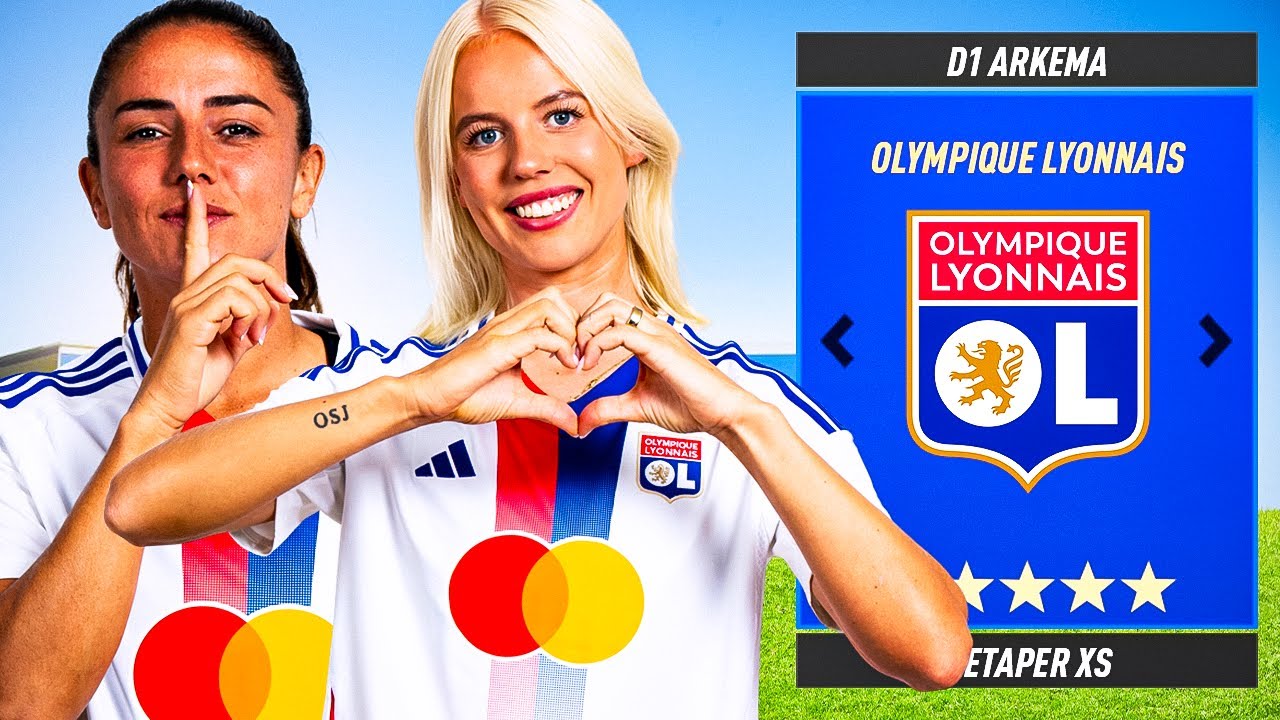 Je RETAPE l'OL F&Eacute;MININ en Carri&egrave;re sur FC25 !
