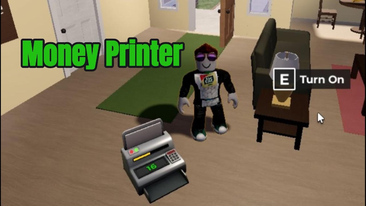 Money Printer Showcase | Roblox Wanted