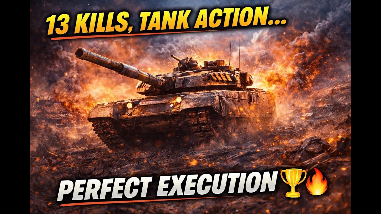 Perfect Execution 👌 Tank Action & 13 Kills