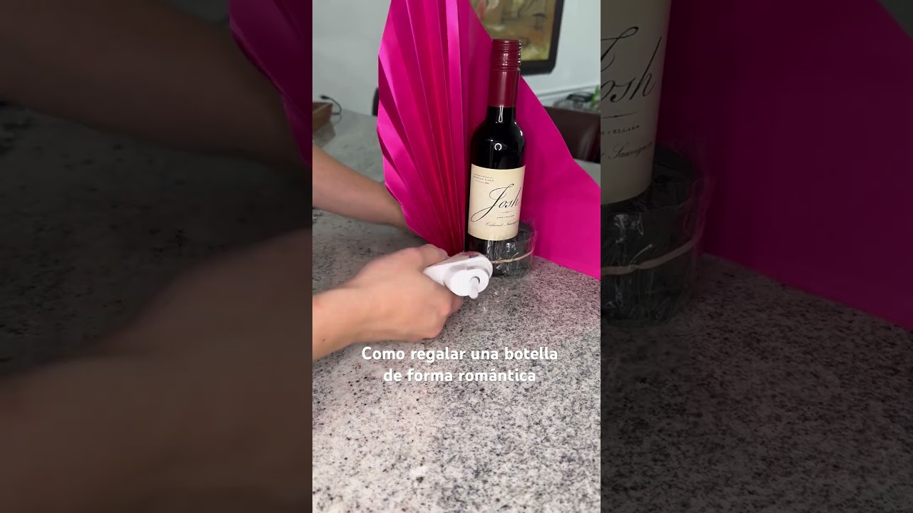 Como regalar una botella de forma rom&aacute;ntica #sanvalentin #amoryamistad #regalospersonalizados