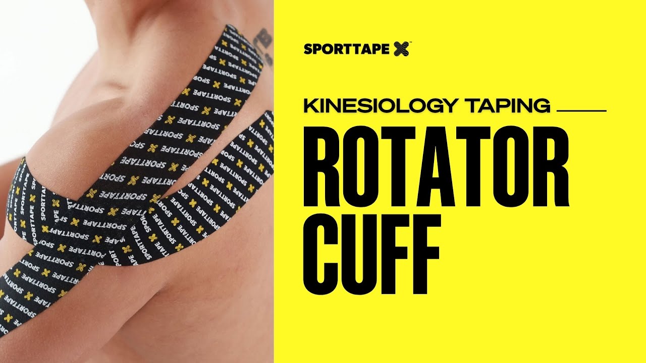 How to Tape Rotator Cuff | Kinesiology Tape for Shoulder Stability & Pain