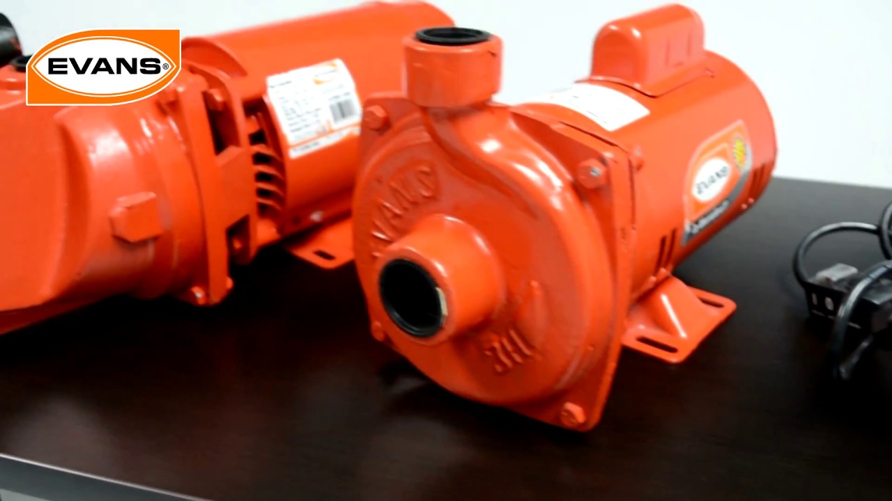 Conoce los equipos de bombeo Evans