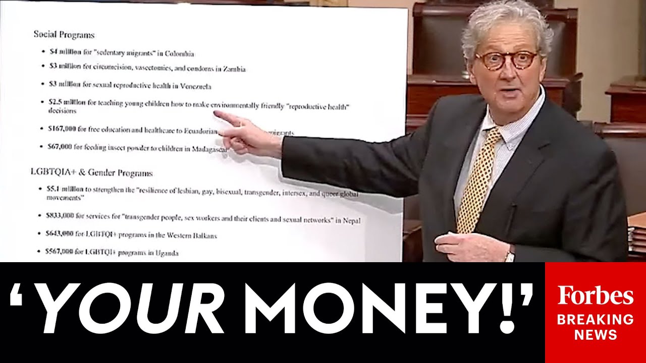 BRUTAL: John Kennedy Lists Example After Example Of Tax-Funded Programs He Wants Cut