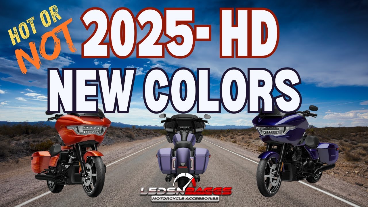 Цветовая линейка Harley-Davidson 2025 года: какой оттенок подойдет вашему стилю?