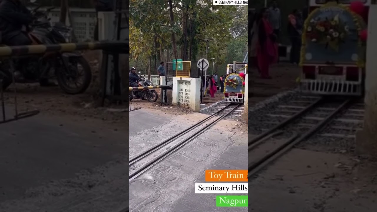Seminary hills #nagpur #viral #trending #car #instagram #facebook #reels #shorts #train #toytrain