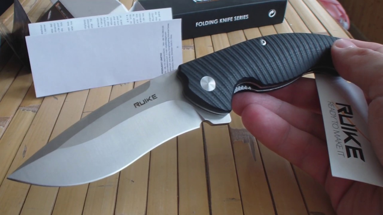 Ruike P 852-B Обзор годного ножа