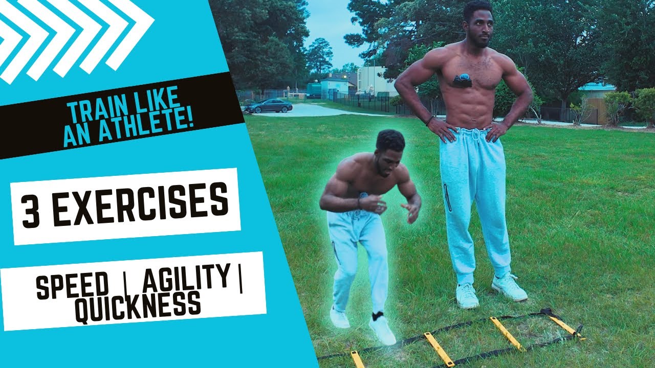 TRY THESE SPEED, AGILITY, & QUICKNESS DRILLS | (Train Like An Athlete!)