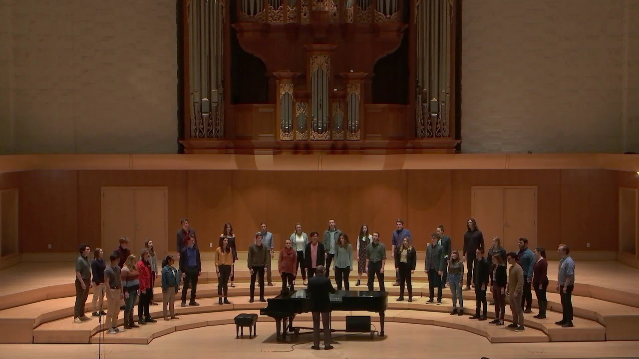 Choir of the West Performing at the PLU Choral Invitational Concert